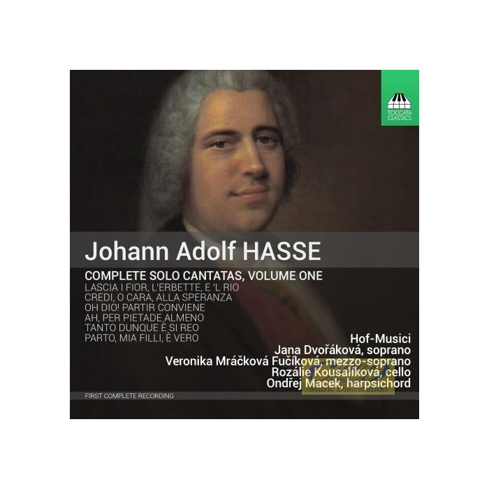 Hasse: Solo Cantatas Vol. 1