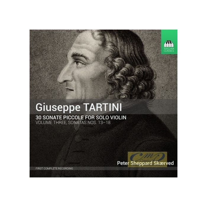 Tartini: 30 Sonate Piccole for Solo Violin Vol. 3 - Sonatas Nos. 13-18