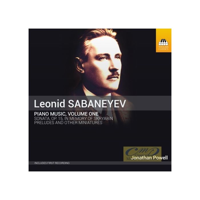 Sabanayev: Piano Music Vol. 1