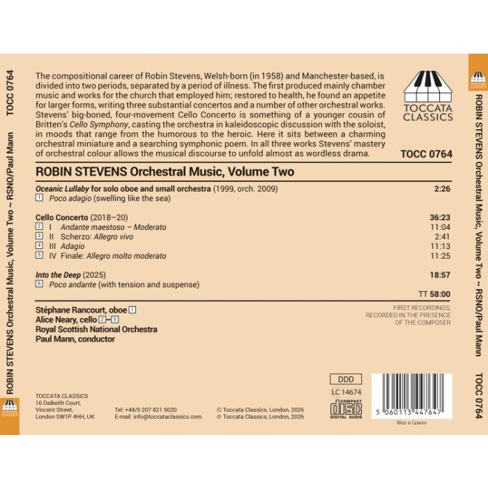 Stevens: Orchestral Music Vol. 2 - slide-1