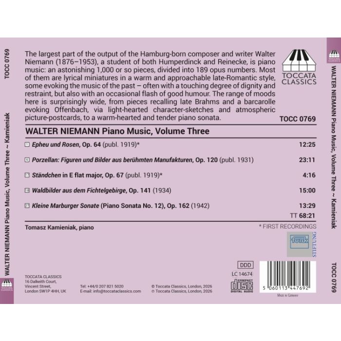 Niemann: Piano Music Vol. 3 - slide-1