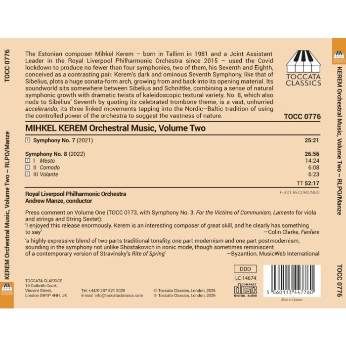 Kerem: Orchestral Music Vol. 2 - slide-1