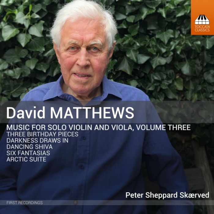 Matthews: Music for Solo Violin and Viola Vol. 3