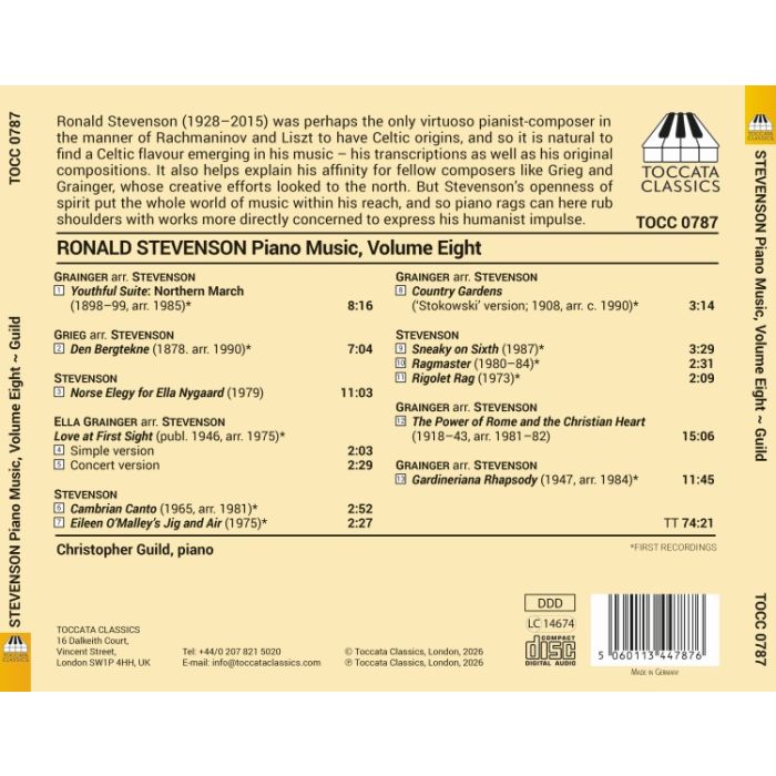 Stevenson: Piano Music Vol. 8 - slide-1