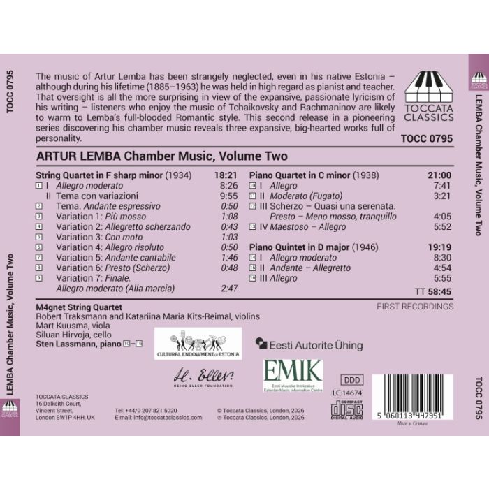 Lemba: Complete Chamber Music Vol. 2 - slide-1