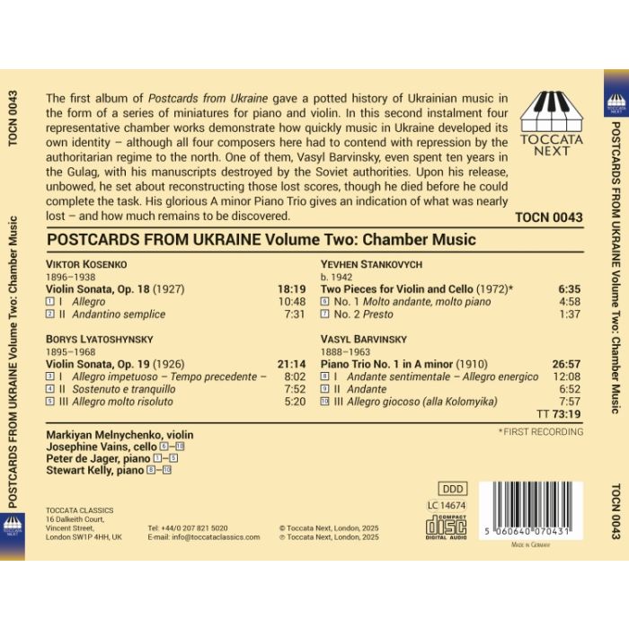 Postcard from Ukraine Vol. 2: Chamber Music - slide-1