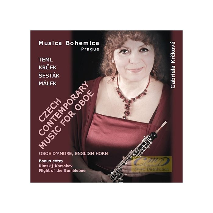 Czech Contemporary Music for Oboe - Teml; Krček; Šesták; Málek