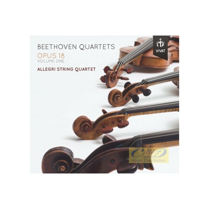 Beethoven: Quartets op. 18 vol. 1, nos. 3, 4 & 5
