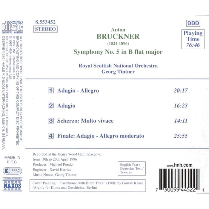 BRUCKNER: Symphony no. 5 - slide-1