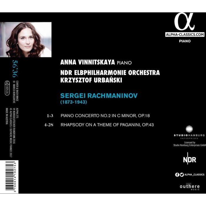 RACHMANINOV: Piano Concerto No. 2; Paganini Rhapsody - slide-1