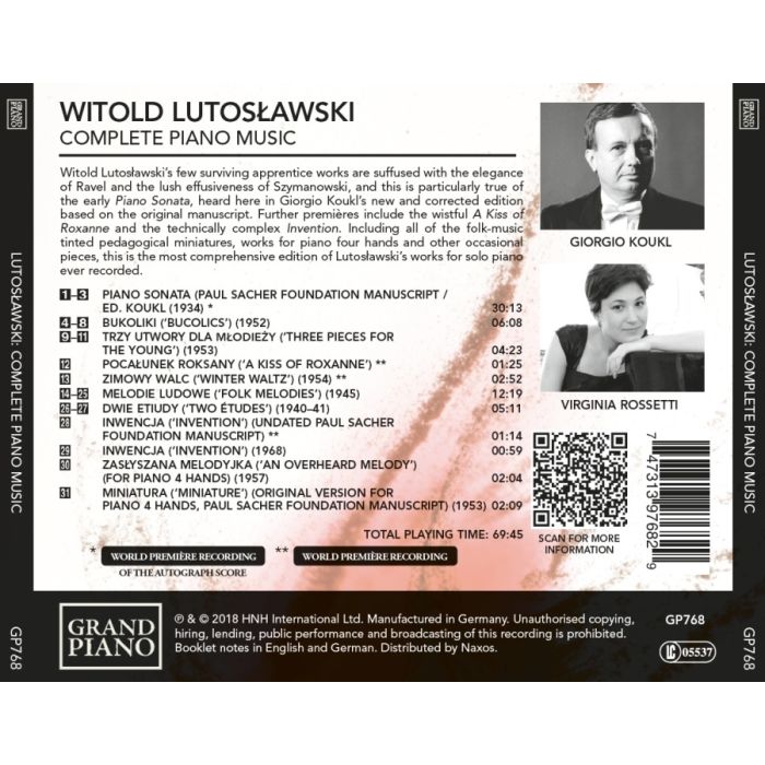 Lutosławski: Complete Piano Music - slide-1
