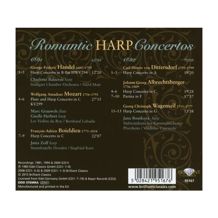 Romantic Harp Concertos - slide-1