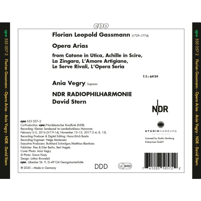 Gassmann: Ah, ingrato amor - Opera Arias - slide-1