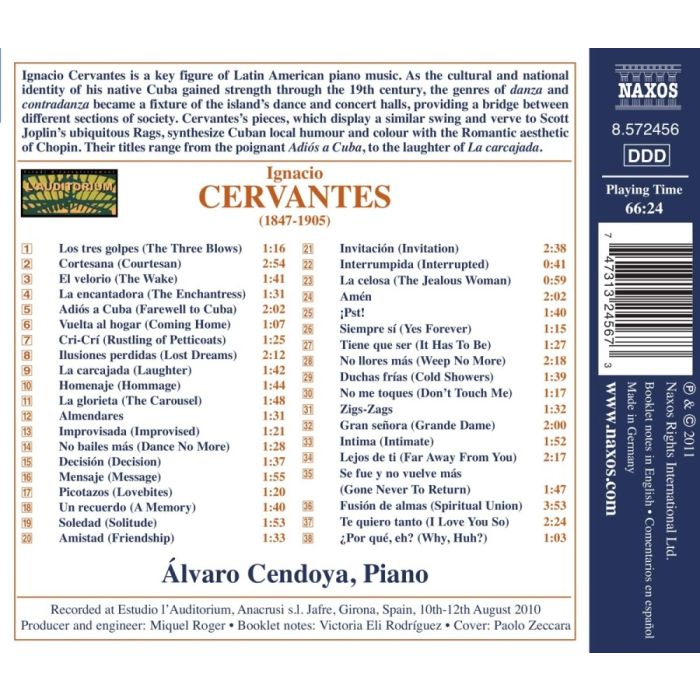 Cervantes:  Danzas Cubanas - slide-1