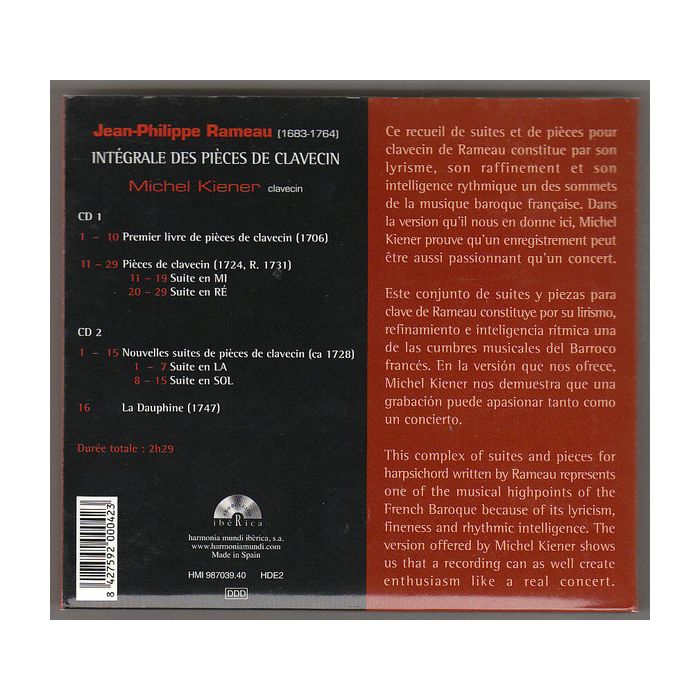Rameau: Integrale des pieces de clavecin - slide-1