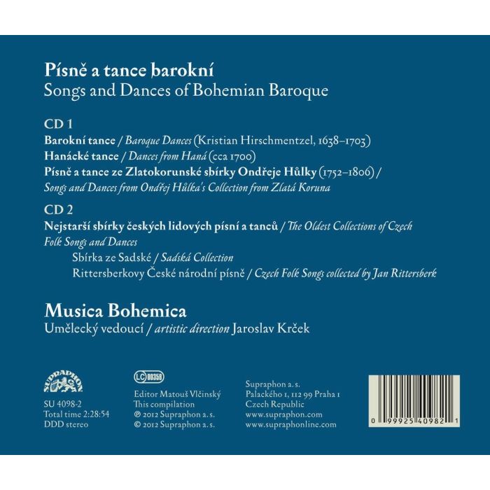 Songs and Dances of Bohemian Baroque - slide-1