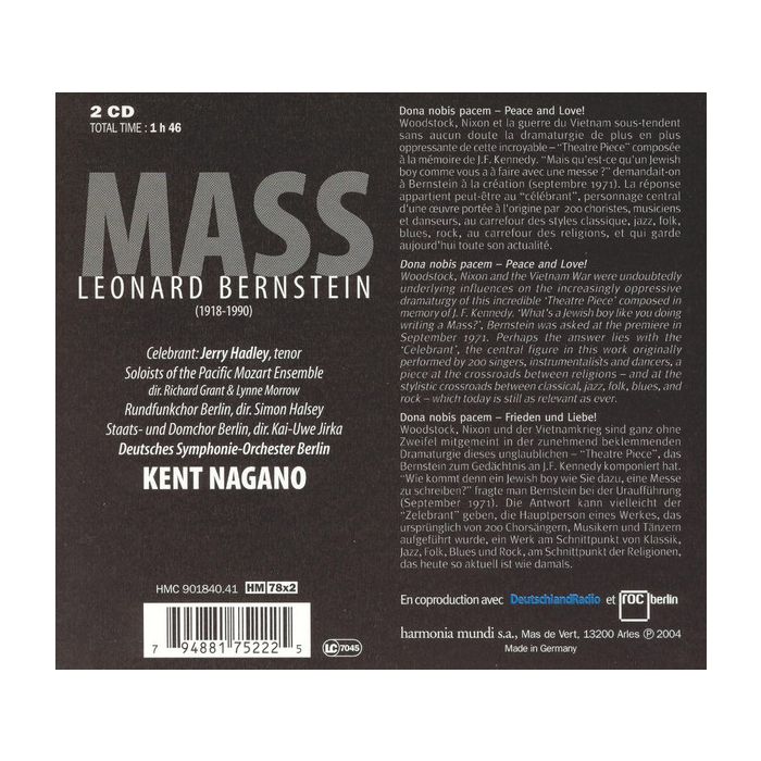 Bernstein: Mass  - slide-1