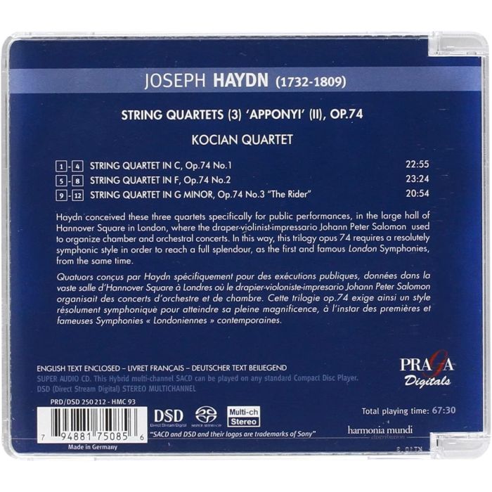 Haydn - String Quartets, Op 74 - slide-1