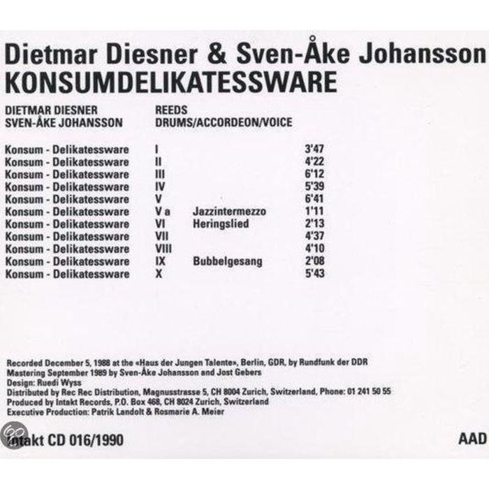 Diesner/Johansson: Konsumdelikatessware - slide-1
