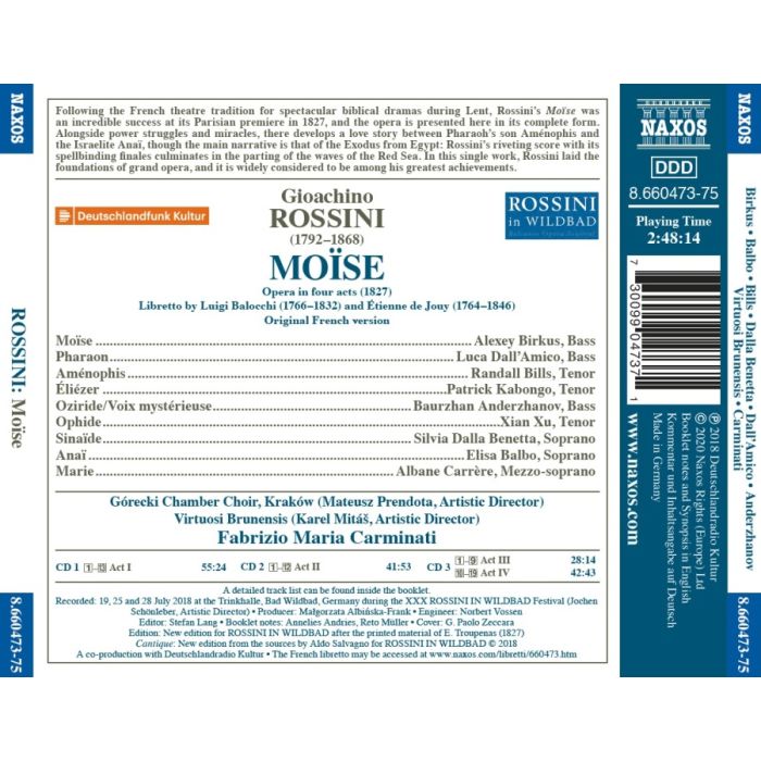 Rossini: Moïse - slide-1