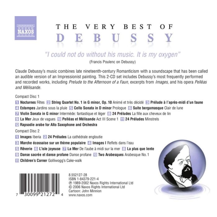 THE VERY BEST OF DEBUSSY - slide-1