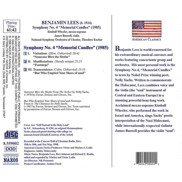 LEES: Symphony no. 4 - slide-1