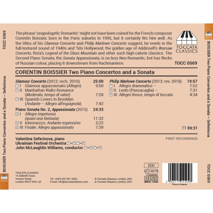 Boissier: Two Piano Concertos & a Sonata - slide-1