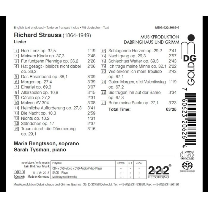 Strauss: Songs - slide-1