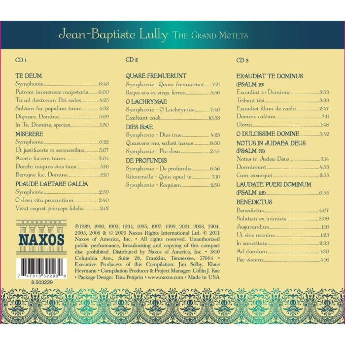 Lully: The Grand Motets Vol. 1-3 - slide-1
