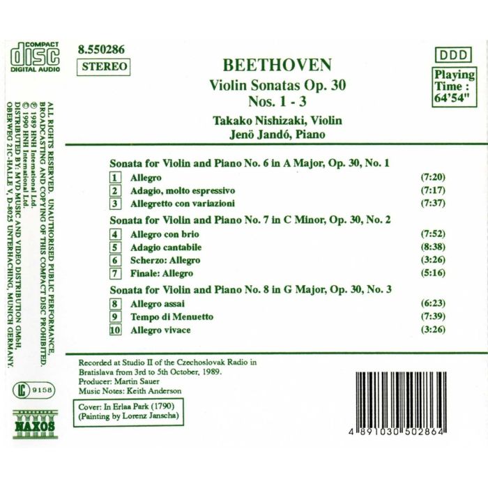 Beethoven: Violin Sonatas - slide-1