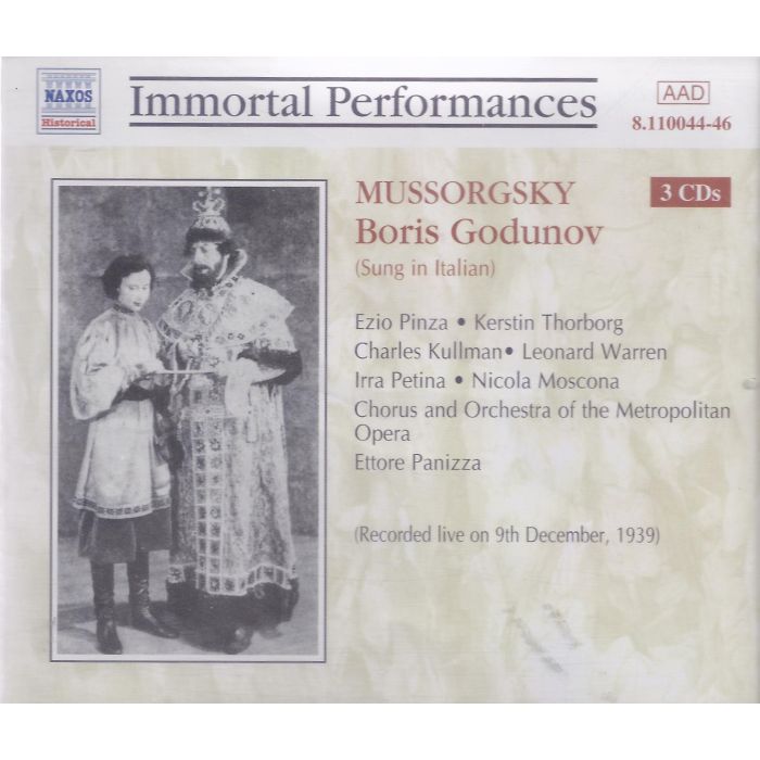 MUSSORGSKY: Boris Godunov