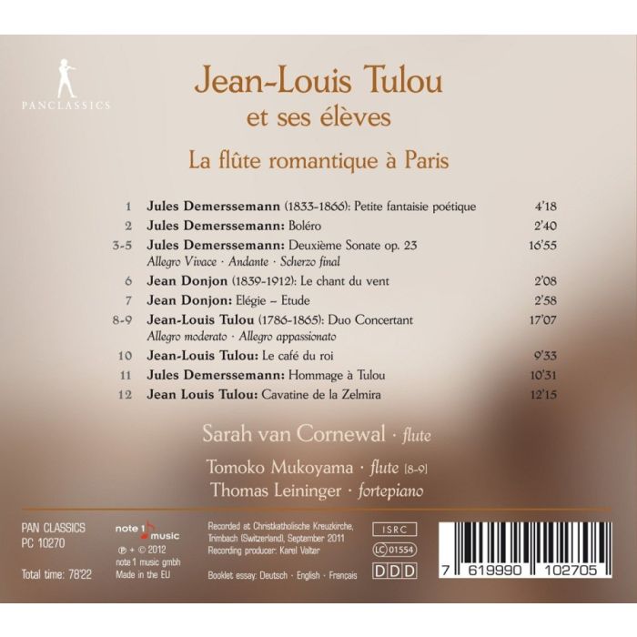 Jean-Louis Tulou et ses él?ves - La fl?te romantique ? Paris - slide-1