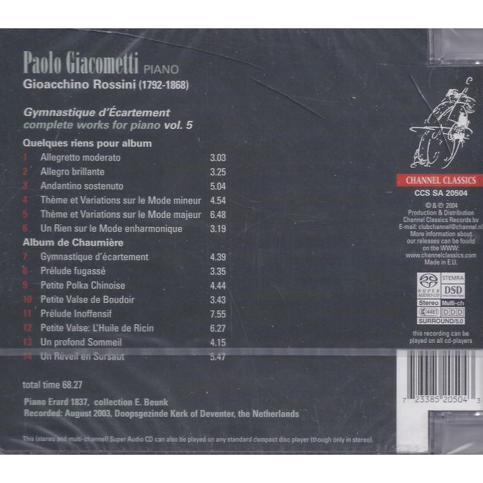 Rossini: Complete works for piano vol. 5 - slide-1