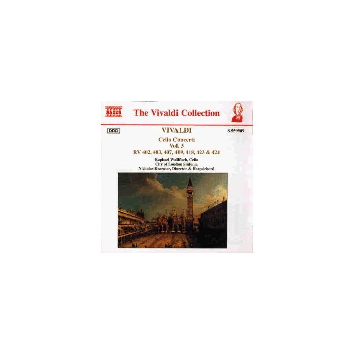 VIVALDI: Cello Concertos Vol. 3