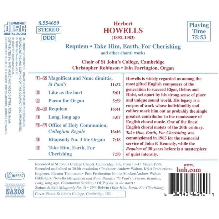 HOWELS: Requiem - slide-1