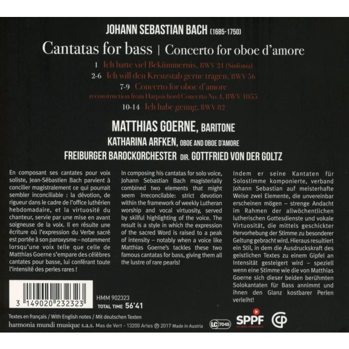Bach: Cantatas for bass - slide-1