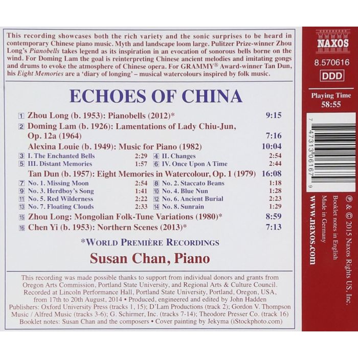 Echoes of China - Contemporary Piano Music - slide-1
