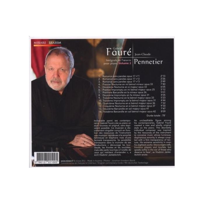 Faure: L'oeuvre pour piano vol. 2 - slide-1