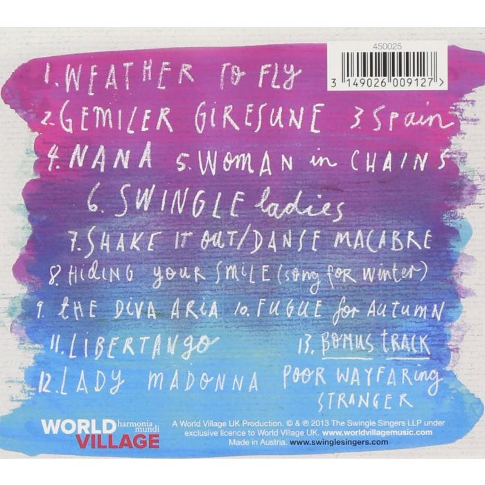 The Swingle Singers: Weather To Fly - slide-1