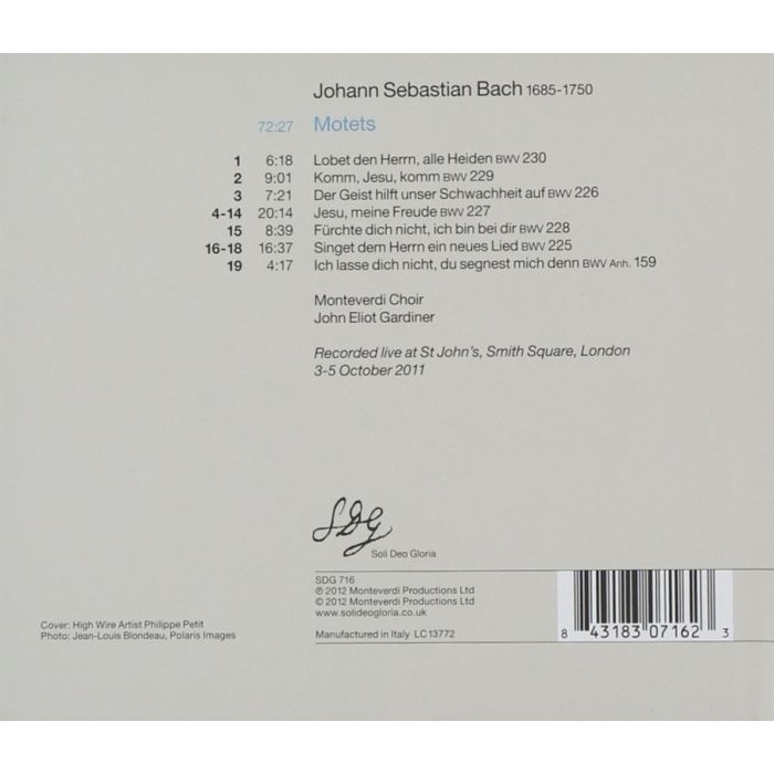 Bach: Motets BWV 225 - 230 & BWV Anh. III 159 - slide-1