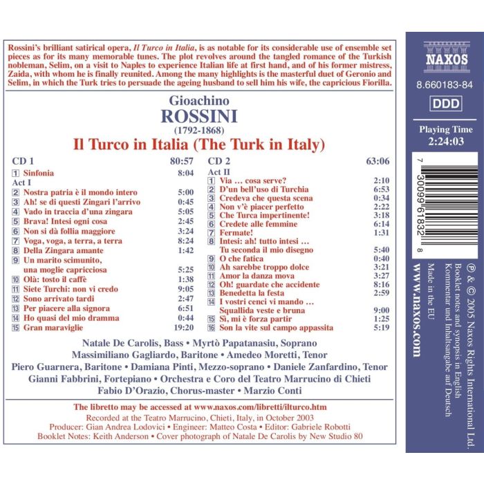 ROSSINI: Il Turco in Italia - slide-1