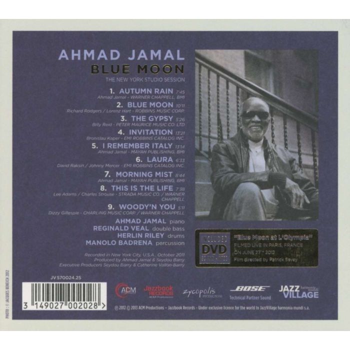 Ahmad Jamal: Blue Moon, CD+DVD Limited Edition - slide-1