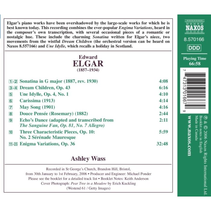 ELGAR: Piano Music - slide-1
