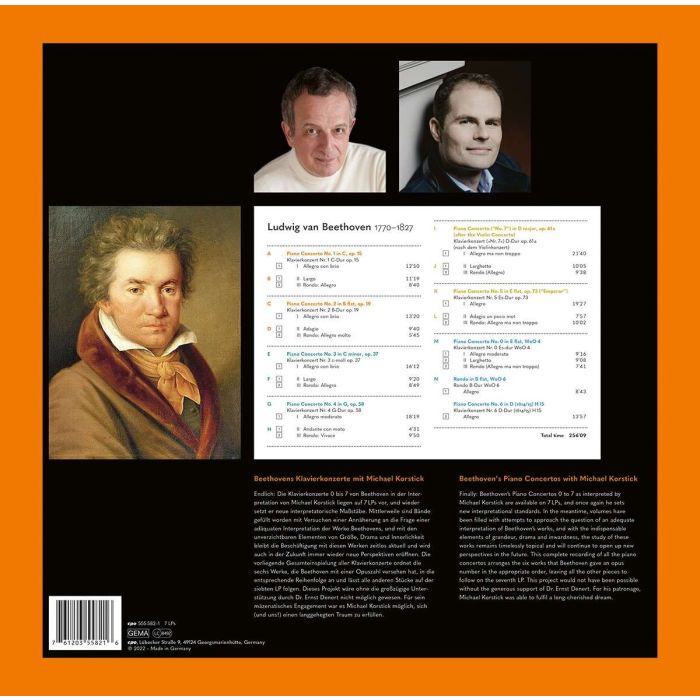 Beethoven: Piano Concertos 0−7 (LP) - slide-1
