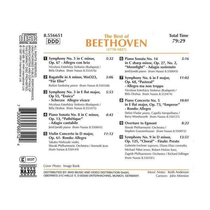 THE BEST OF BEETHOVEN - slide-1