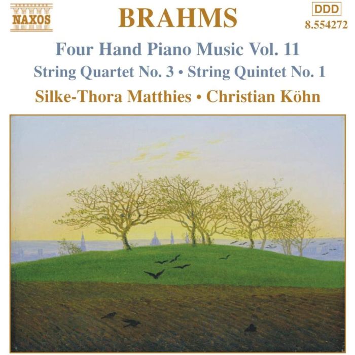 BRAHMS: Four Hand Piano Music Vol.11