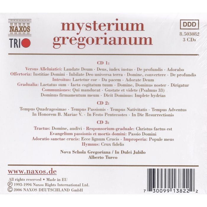 Mysterium Gregorianum - slide-1