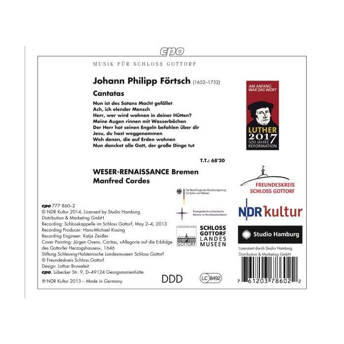 Foertsch: Cantatas & Sacred Concertos - slide-1