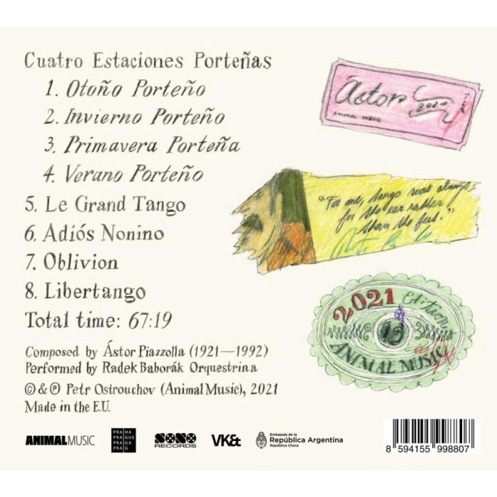 Quatrocientas Estaciones de Ástor Piazzolla - slide-1