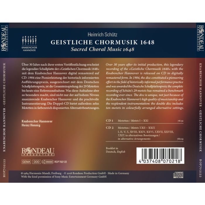Schütz: Geistliche Chormusik 1648 -  SWV 369-397 (Op. 11) - slide-1